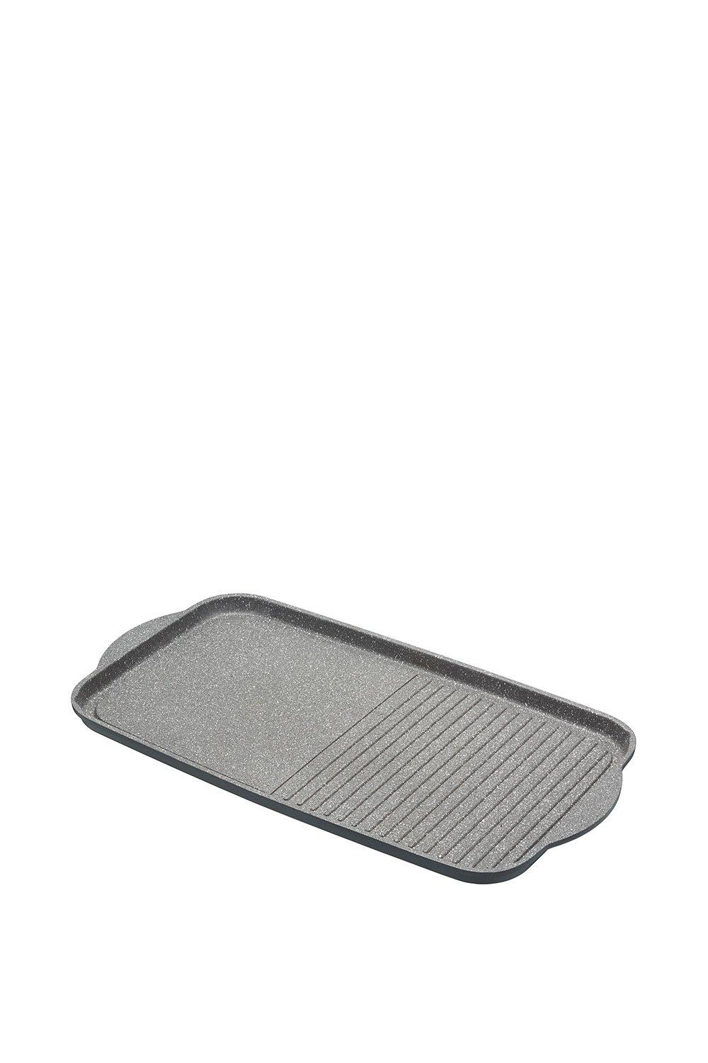 Cast Aluminium 51cm Dual Griddle Tray